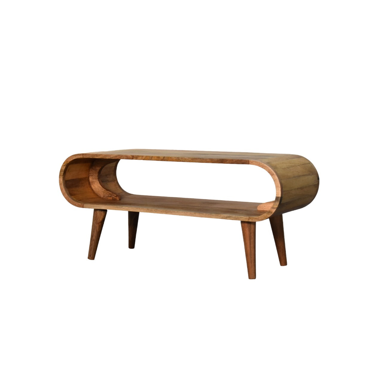 Amaya Nordic Style Oak-ish Media Unit
